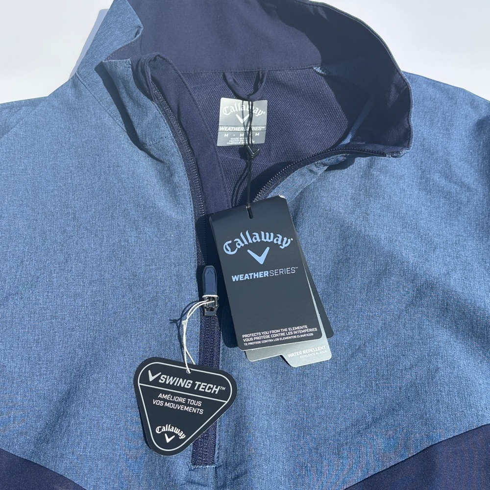 Men’s Callaway Weather Series 1/4 Zip Jacket - Picture 6 of 9
